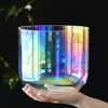 Transparent Colorful Crystal Bowl Transparent Music Bowl