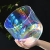 Transparent Colorful Crystal Bowl Transparent Music Bowl