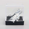 small acrylic mineral box natural raw rocks and crystal specimens box wholesale