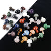 Wholesale natural mushroom crystals mini crystal mushroom carving decoration