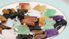 Hand Carved Stone Butterfly Pendant Natural Healing Crystal Quartz Stone Animal Butterfly Pendants For Jewelry Making