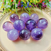 High Quality Natural Crystal Amethyst Sphere Hand Craved Crystals Ball For Home Decoration