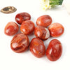 Spiritual Healing Energy Stone Crystal Carnelian Palm Stone For Home Office Decor Gift