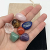 New Product Natural Crystal 7 Chakra Stone Tumble Healing Stones Crystal Gift Box