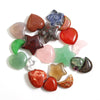 Charms Crystals Healing Stones Natural Crystal Star Moon Heart Mini Gemstone Stone Crafts