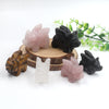 Natural Quartz Crystal Carved Animal Home Decor Gift Flying Pig