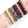 6mm Chakra Bracelet Jewelry Stone Bracelet Crystal Jewelry Making