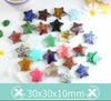 30mm Natural crystals wholesale bulk star gemstone carving crystals healing stones star crystal crafts