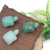 Natural Crystal Healing Stone Mini Turtle Statue