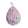 Natural Abalone Shell Water Drop Necklace Pendant Women Jewelry Gift