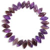 11x23mm Natural Amethyst Marquise Flat Back Stone Carved Cabochon