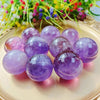 High Quality Natural Crystal Amethyst Sphere Hand Craved Crystals Ball For Home Decoration