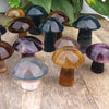 Crafts Quality Healing Stone Fluorite Crystal Mushroom