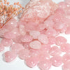 30mm Healing Heart Shaped Crystals Natural Quartz Gem for Home Decor Popular stone Rose Quartz Crystals Hearts