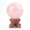 Crystal Craft Natural Healing Gemstone Rose Crystal Ball