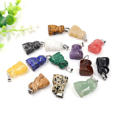 Natural carved crystal fortune cat healing stone aventurine lucky cat statue crystal crafts Home Decoration Birthday Gift