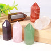 Small Natural Stones Crystal Point Tower Rssorted Healing Crystal Quartz Wand Point Stone Crafts Home Decoration