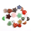 Charms Crystals Healing Stones Natural Crystal Star Moon Heart Mini Gemstone Stone Crafts