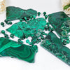 High Quality Natural malachite slab malachite free form crystals quartz slice