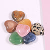 Reiki Healing Rose Quartz Amethyst Heart Gemstone Jewelry Making Charm