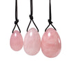 Healing Stone Tightening Vaginal Muscle kegel balls yoni egg Natural Rose Quartz Stone yoni eggs crystal vaginal eggs