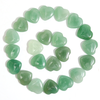 20mm Natural crystal green aventurine heart gemstone stone mini heart crystals healing stones for jewelry making