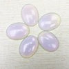 Charm 30x40mm opal oval bead no drill cabochon for jewelry making