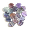 Crystal healing stone fluorite carving stone heart crystal stone crafts