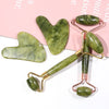 Natural Jade Massage Tools Set Green Jade Massage Tools Facial Beauty