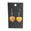 Gemstone Pendant Agate Custom Handmade Heart Crystal Jewelry Earrings