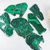 High Quality Natural malachite slab malachite free form crystals quartz slice