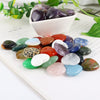 Natural Crystal Heart Charms heart-shaped Chakra Healing Crystal Carving Hearts Mini Gemstone for decorations