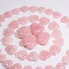 Crystal Healing Stone Craft Large Natural Rose Quartz Heart Gemstone