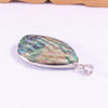 Natural Abalone Shell Water Drop Necklace Pendant Women Jewelry Gift