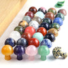 Crystal Healing Stones Crystal Mushroom Star Moon Heart Mini Gemstones