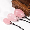 Healing Stone Tightening Vaginal Muscle kegel balls yoni egg Natural Rose Quartz Stone yoni eggs crystal vaginal eggs