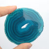 Wholesale colorful agate slice agate coaster