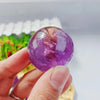 High Quality Natural Crystal Amethyst Sphere Hand Craved Crystals Ball For Home Decoration