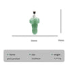 Natural Crystal Healing Gem Stone Jewelry Pendants Bulk Mini Dildo Penis Pendant Charms For Jewelry Making