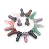 30mm Wholesale Natural Real Crystals Healing Stones Mini Penis Crystal Penis Crystal Women Dildo Penis Gemstone Crafts