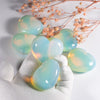 45mm Charm Heart Non-Porous Healing Chakra Opal Crystal Heart Bead