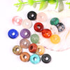 Wholesale 4x10mm Natural Crystal Gemstone Loose Bead Round Shape Big Hole Stone Beads for Jewelry Making