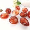 Spiritual Healing Energy Stone Crystal Carnelian Palm Stone For Home Office Decor Gift