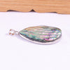 Natural Abalone Shell Water Drop Necklace Pendant Women Jewelry Gift