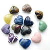 Wholesale Natural Different Kinds of Quartz Healing Stone Crystals Heart gemstone heart