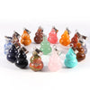 Pendant various crystal gourd shape natural stone for jewelry making