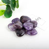 25mm Charm Natural Amethyst Heart Healing Crystal Gemstone