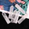 Healing Stone White Quartz Tower Wand Crystal Hexagon Pillar Ornament