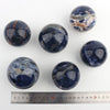 Natural crystal ball sphere blue sodalite crystal spheres for healing