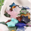 Crystal Healing Stones Crystal Mushroom Star Moon Heart Mini Gemstones